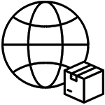 Livraison à l'international Europe, Outre-mer, US, Canada